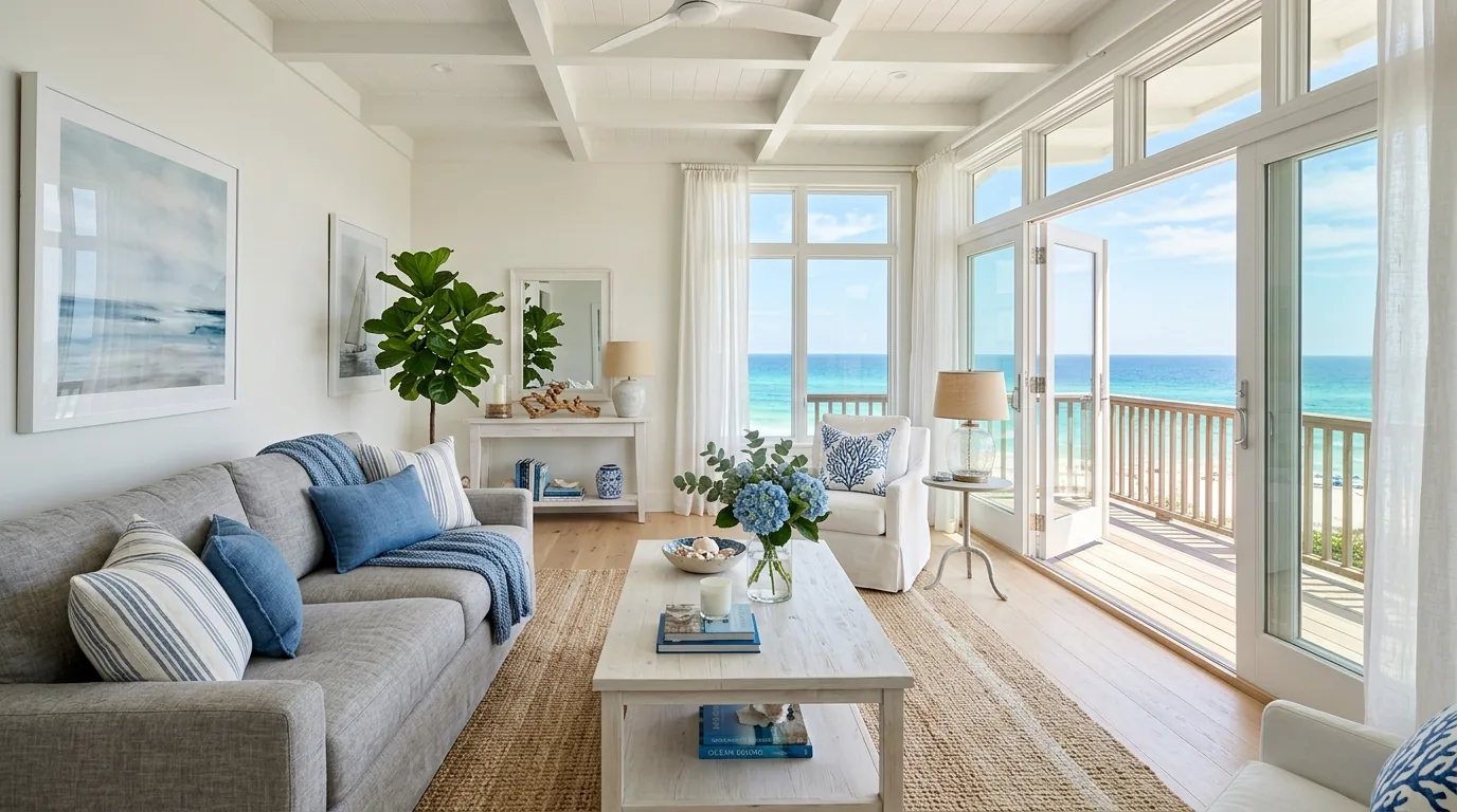 Pick pillows in one accent color family